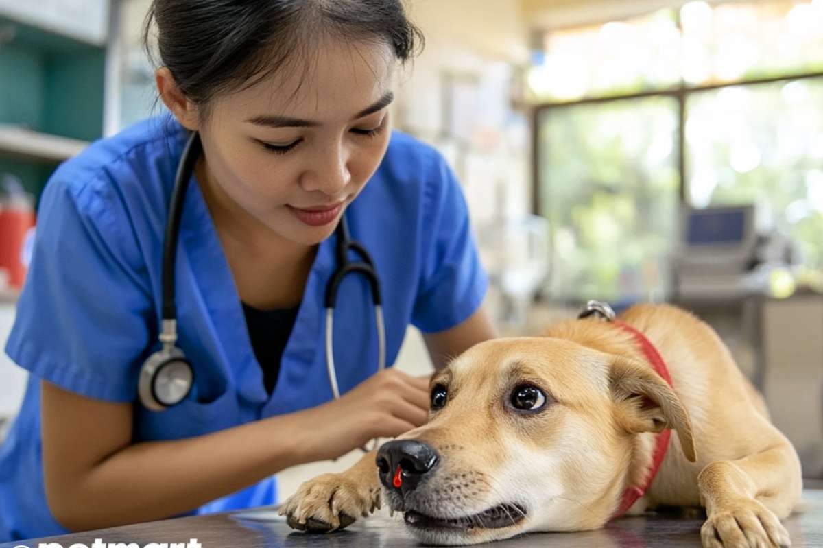 6 dấu hiệu chó bị chảy máu mũi cần lưu ý ngay