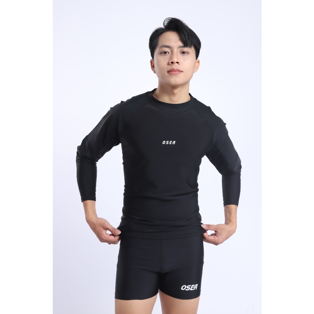 Áo bơi nam tay dài chống nắng Splashman Core Rashguard