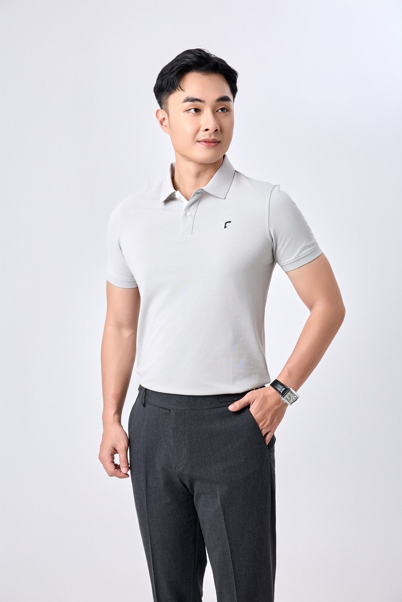 Áo polo nam POHTK716