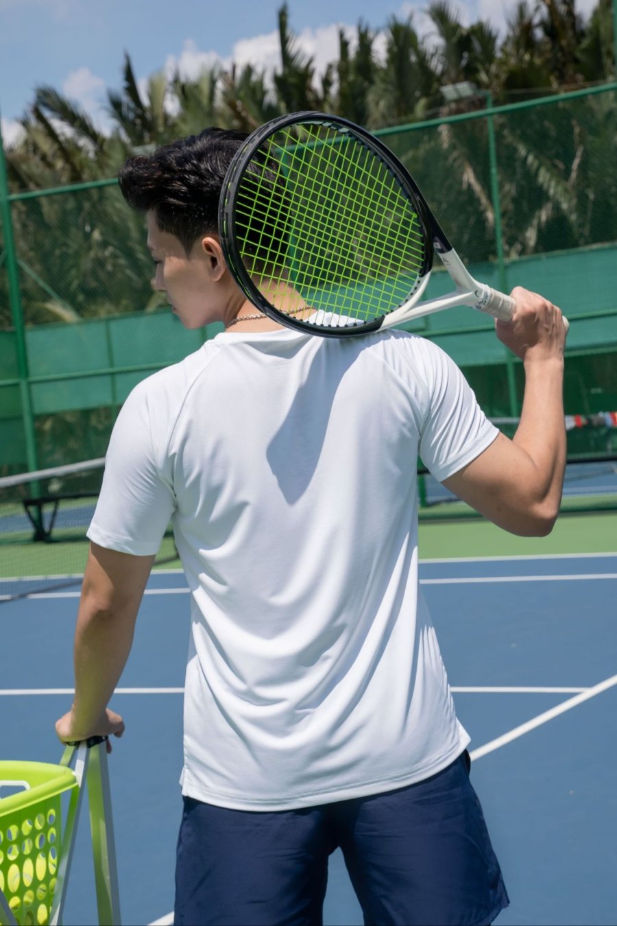 Áo thể thao nam cổ tròn A110