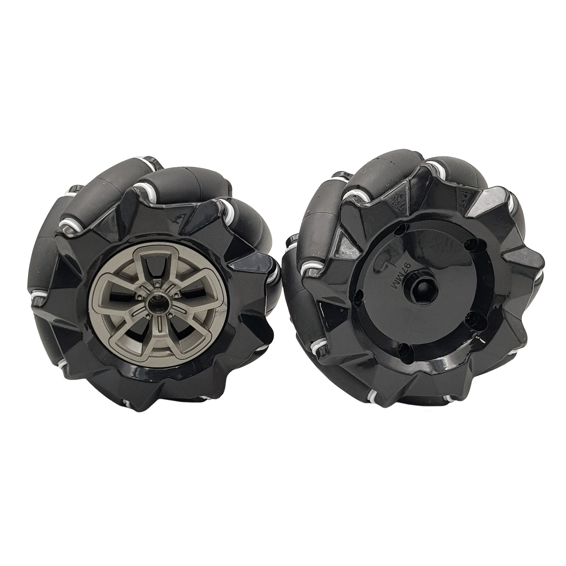 Bánh xe Mecanum nhựa đa hướng 97mm (COMBO 2 bánh L+R)