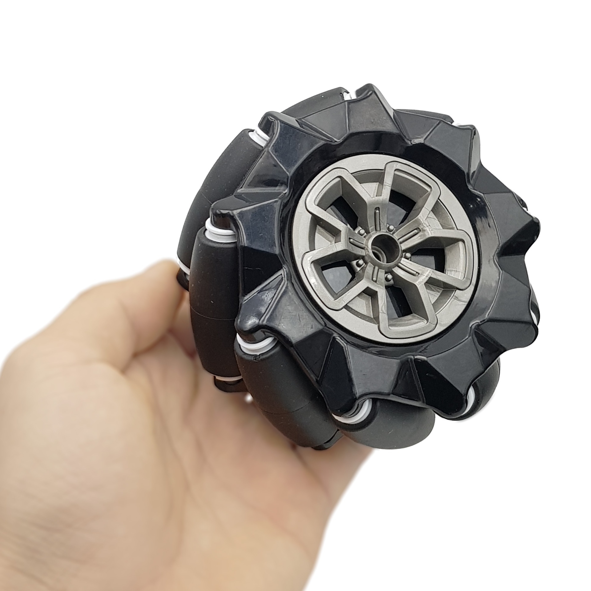 Bánh xe Mecanum nhựa đa hướng 97mm (COMBO 2 bánh L+R)