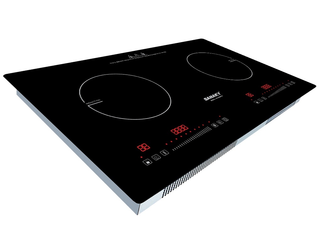 Bếp Đôi Điện Từ Và Hồng Ngoại Sanaky VH-2500HGT
