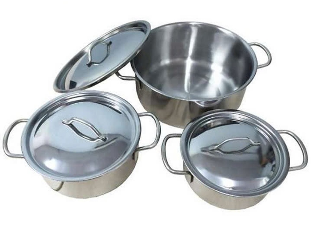Bộ 3 Nồi Inox 1 Đáy Rainy RN06TTY