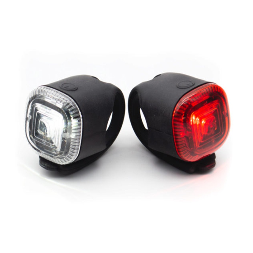 Bộ Đèn Trước Sau Xe Đạp Pin CR2032 20 & 10 Lumen RAPTOR RA77 Bicycle Light Combo