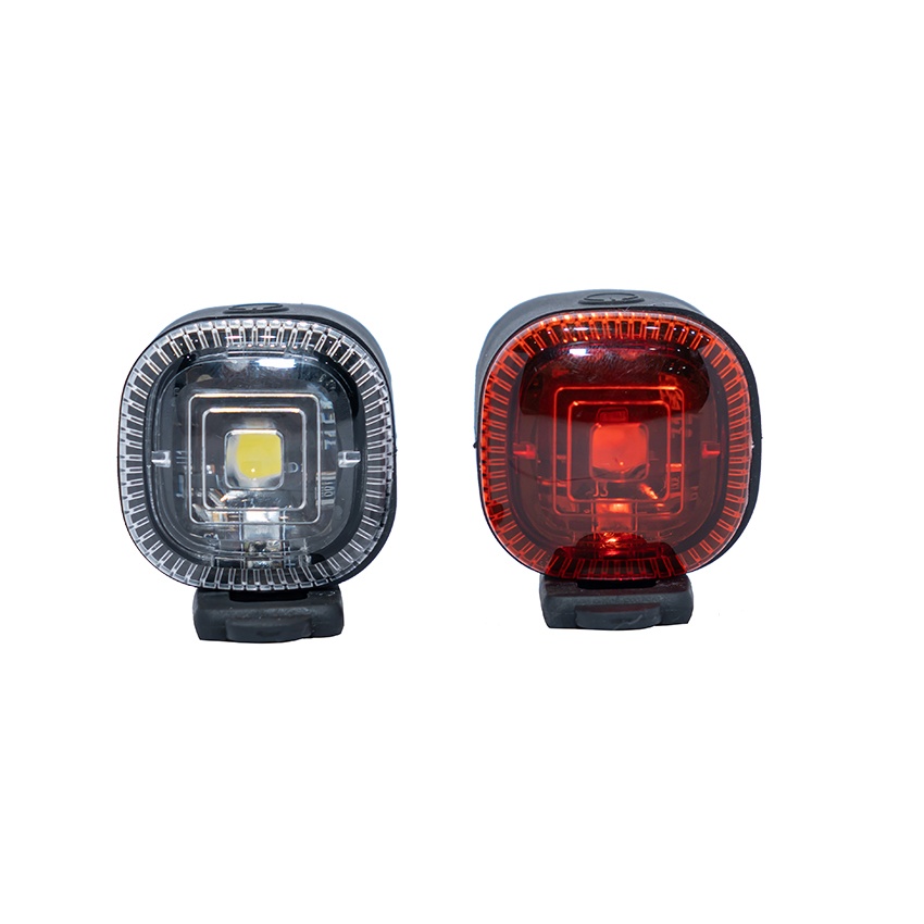 Bộ Đèn Trước Sau Xe Đạp Pin CR2032 20 & 10 Lumen RAPTOR RA77 Bicycle Light Combo