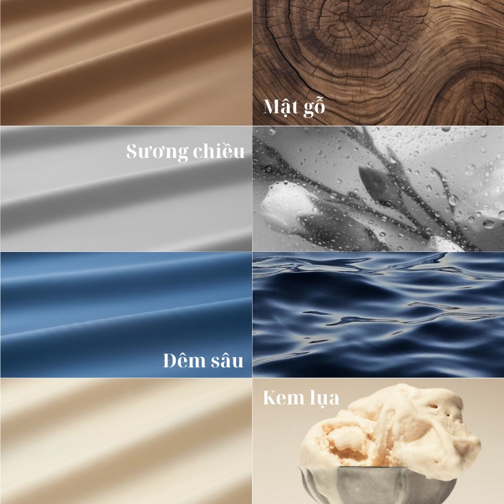 Bộ ga chun chần + chăn chần 5 món Amando Wellness Tencel Luxe, mềm mại, mịn mướt, thoáng mát vượt trội