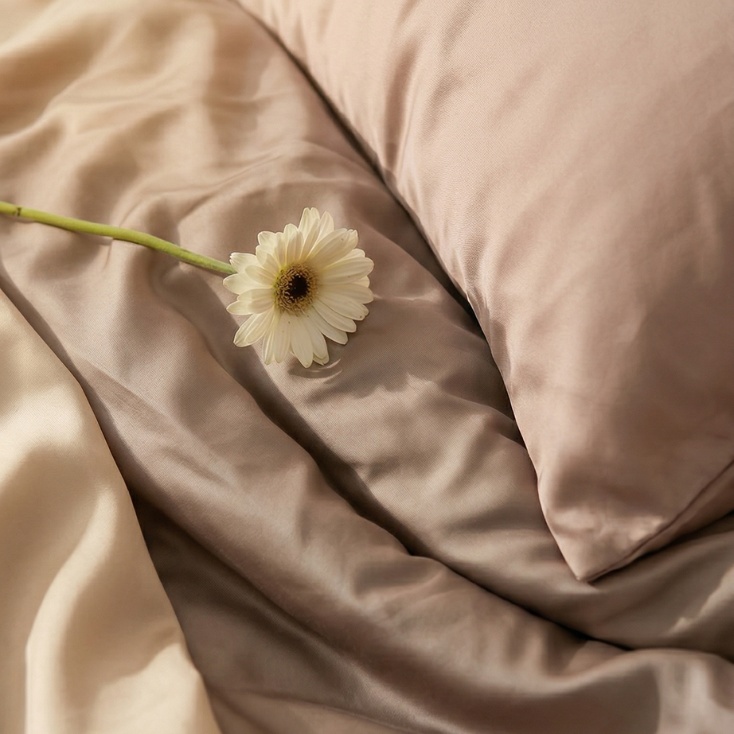 Bộ ga chun chần + chăn chần 5 món Amando Wellness Tencel Luxe, mềm mại, mịn mướt, thoáng mát vượt trội
