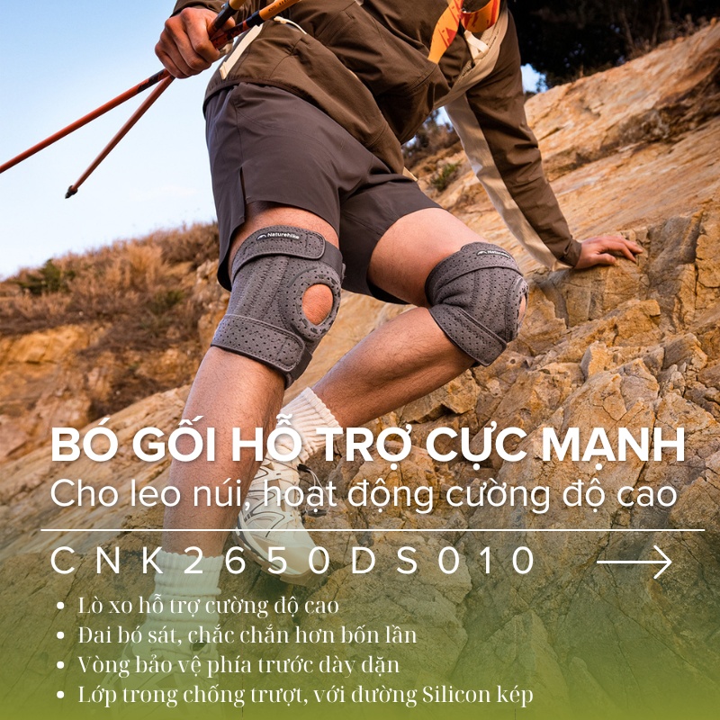 Bó gối hỗ trợ cường độ cao Naturehike CNK2650DS010
