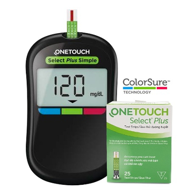 Bộ máy đo đường huyết OneTouch® Select Plus Simple