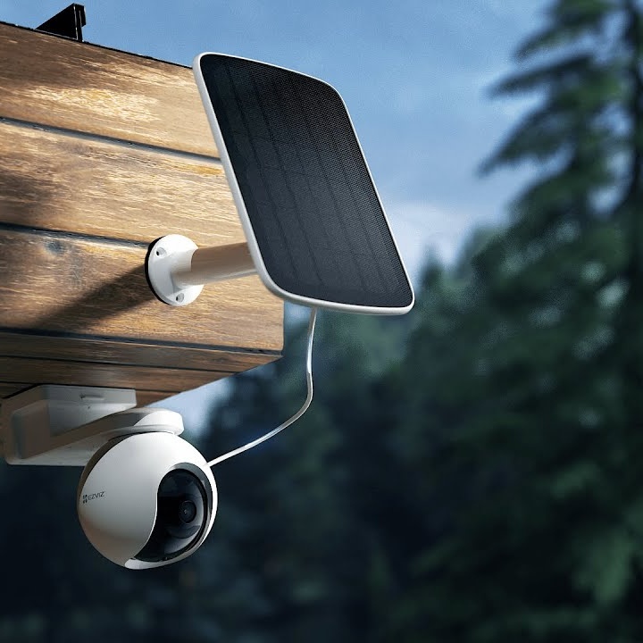 Camera ngoài trời 4G Ezviz EB8 2K & Tấm pin SolarPanelE