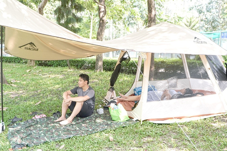 Camping giữa thành phố