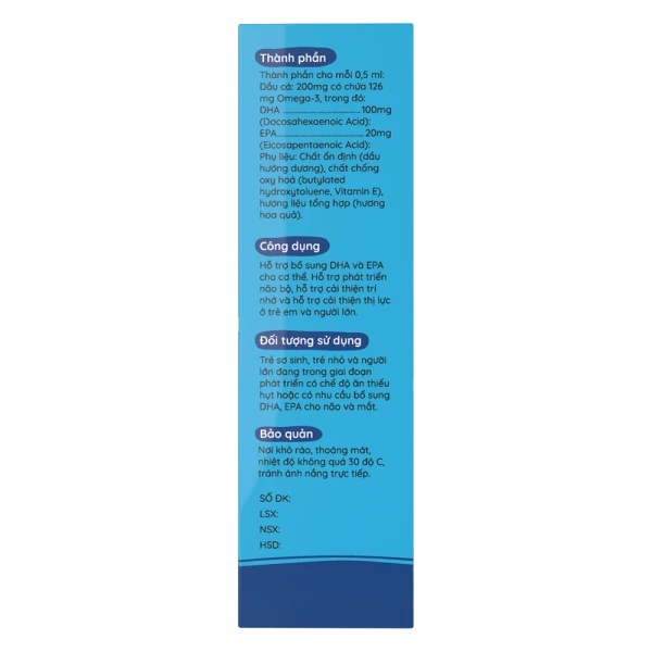 Combo 2 Thực phẩm bảo vệ sức khỏe SprinGen Super Eye - Brain Drops