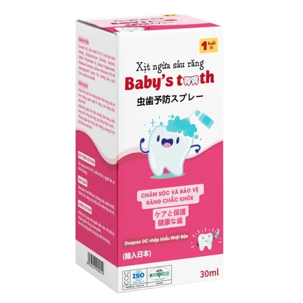 Combo 2 Xịt ngừa sâu răng Baby's Tooth