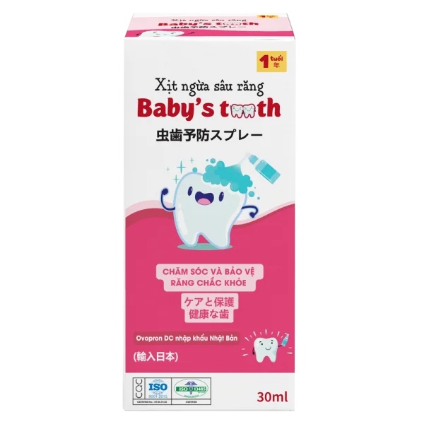 Combo 2 Xịt ngừa sâu răng Baby's Tooth