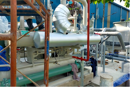 Công ty Nhiêu Lộc đang xây dựng thêm Kho lạnh mới