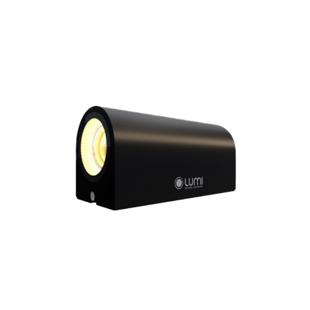 Đèn gắn tường ngoài trời bán nguyệt 2*5w
