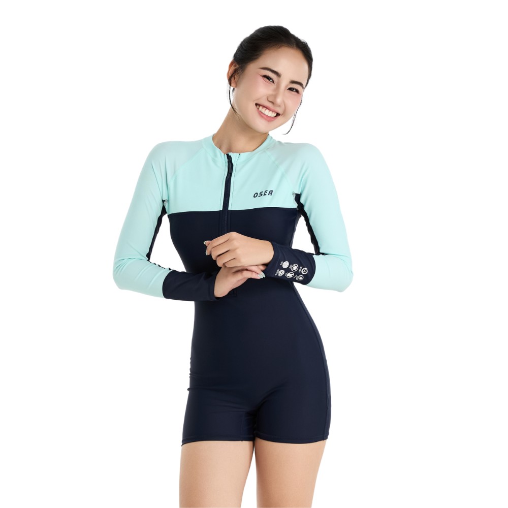 Đồ bơi nữ OSEA một mảnh tay dài Solara Ray One Piece