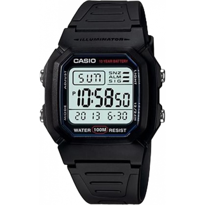 Đồng hồ Nam CASIO GENERAL W-800H-1AVDF