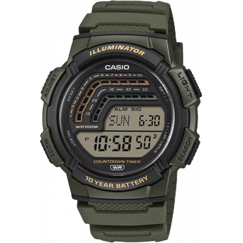 Đồng hồ Nam CASIO GENERAL WS-1800-3AVDF