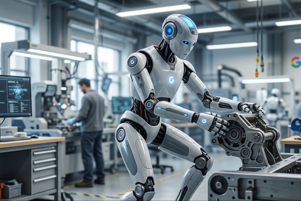 Gemini Robotics 2: AI giúp robot 'nghĩ', đi, cúi, nhặt đồ như con người