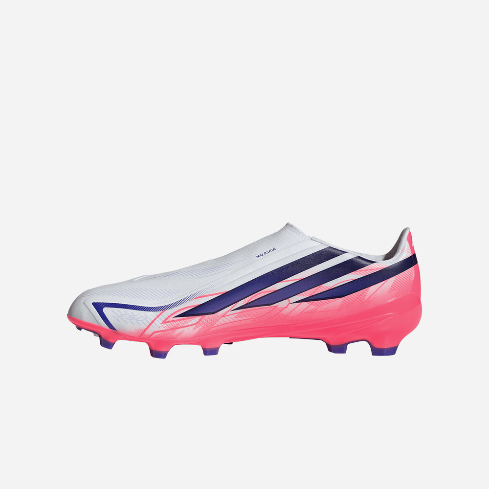 Giày Đá Bóng Dành Cho Sân Cỏ Tự Nhiên Nam Adidas F50 Hyperfast League Laceless