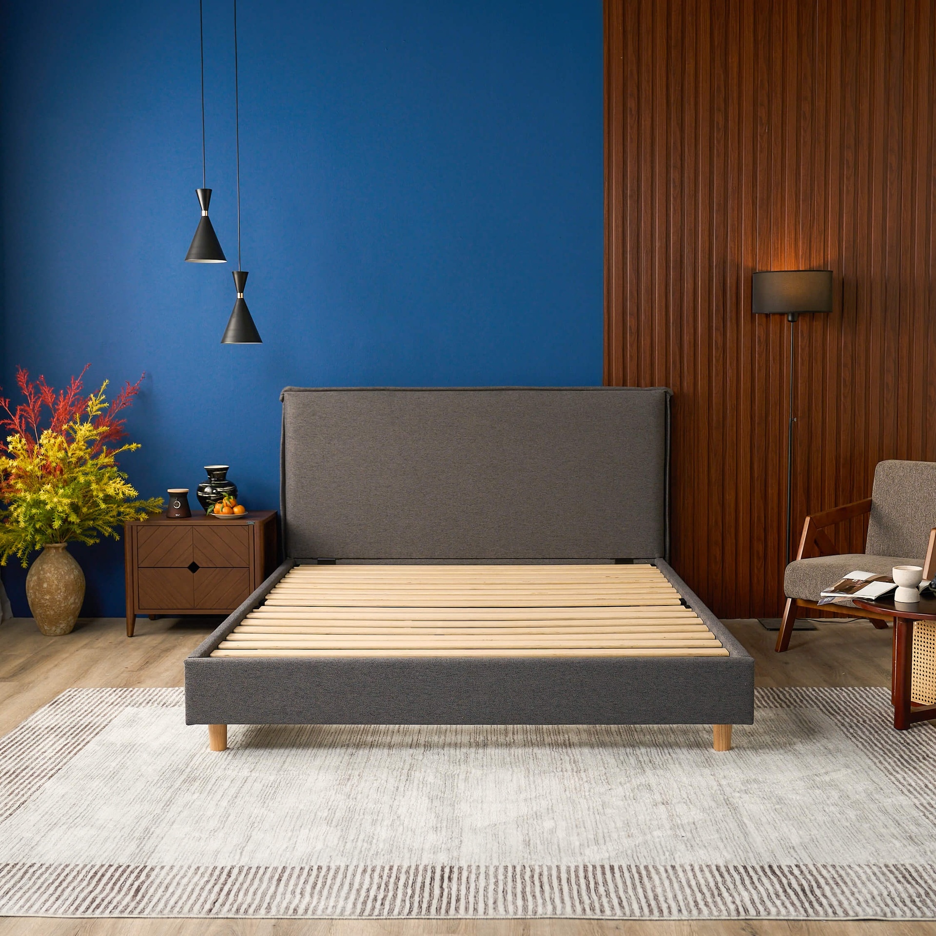 Giường bọc nệm Amando Nest