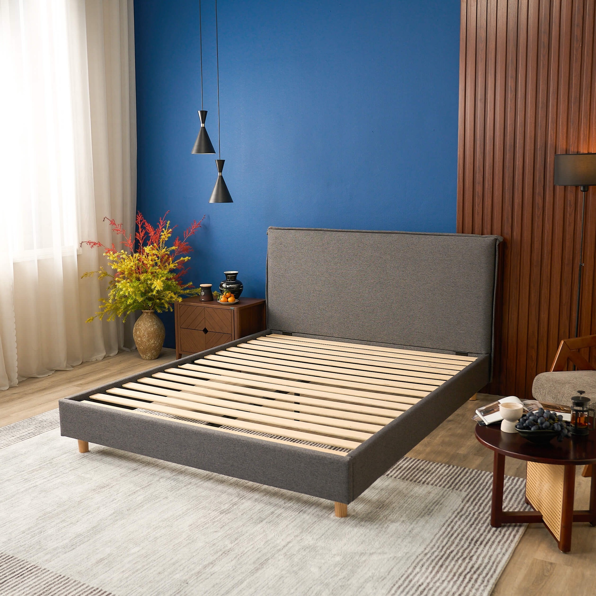 Giường bọc nệm Amando Nest