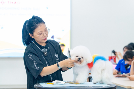 Grooming hiện đại mở rộng biên độ nghề Thú y cho người trẻ