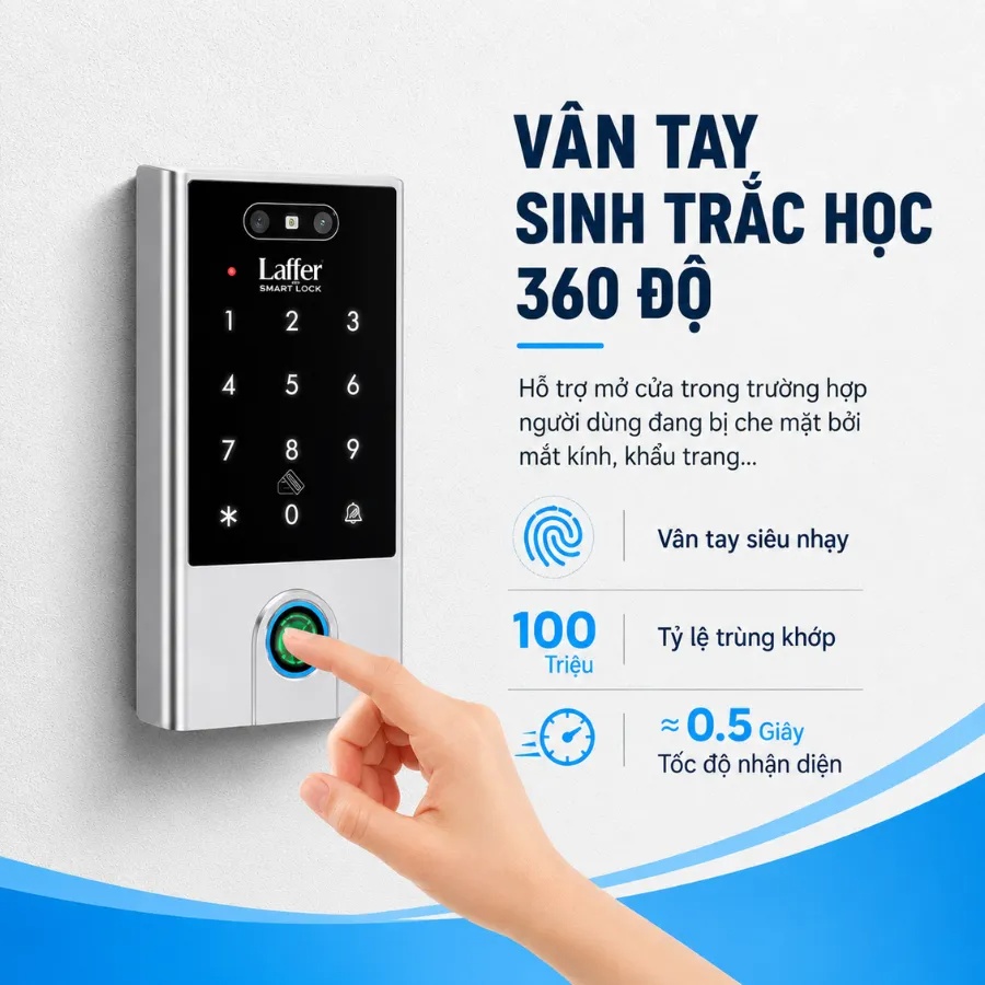 Hệ thống kiểm soát ra vào bằng khuôn mặt Laffer VF500