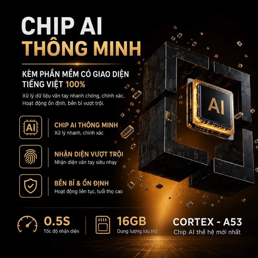 Hệ thống kiểm soát ra vào bằng khuôn mặt Laffer VF500