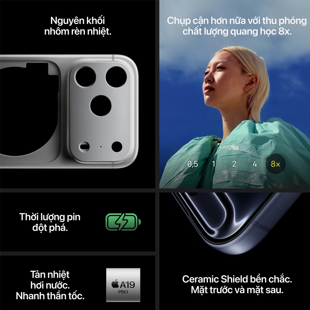 iPhone 17 Pro Max 512GB Bạc