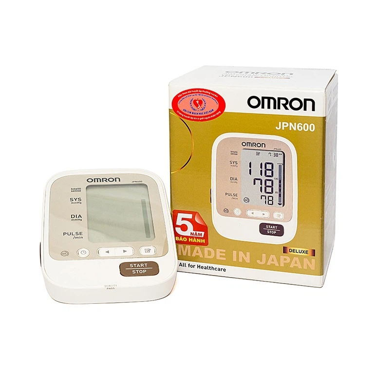 Máy đo huyết áp bắp tay tự động Omron JPN-600