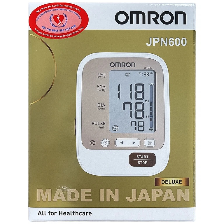Máy đo huyết áp bắp tay tự động Omron JPN-600