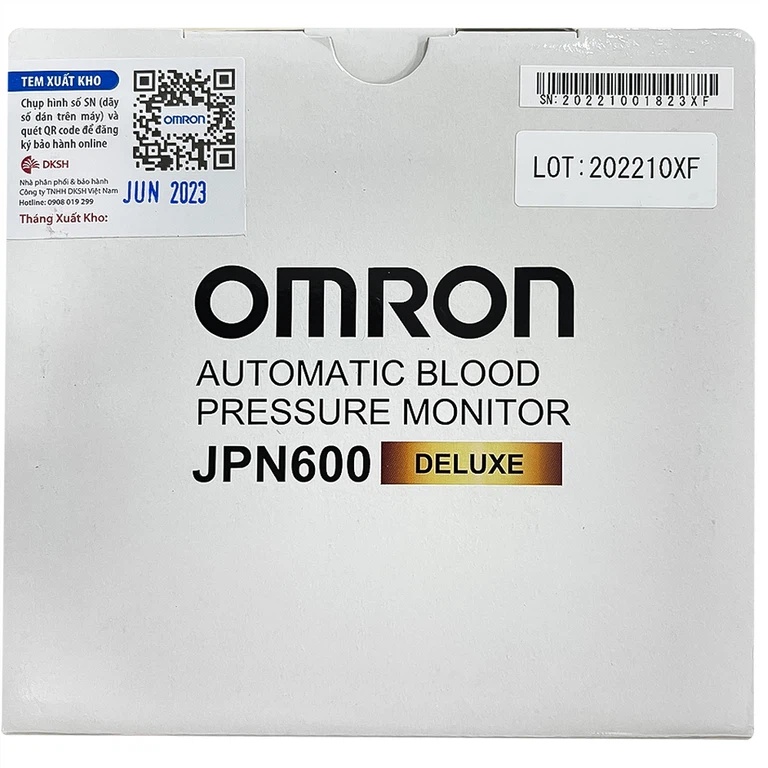 Máy đo huyết áp bắp tay tự động Omron JPN-600