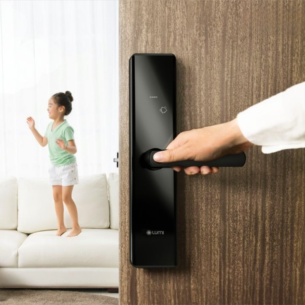 Khóa thông minh Lumi cửa gỗ