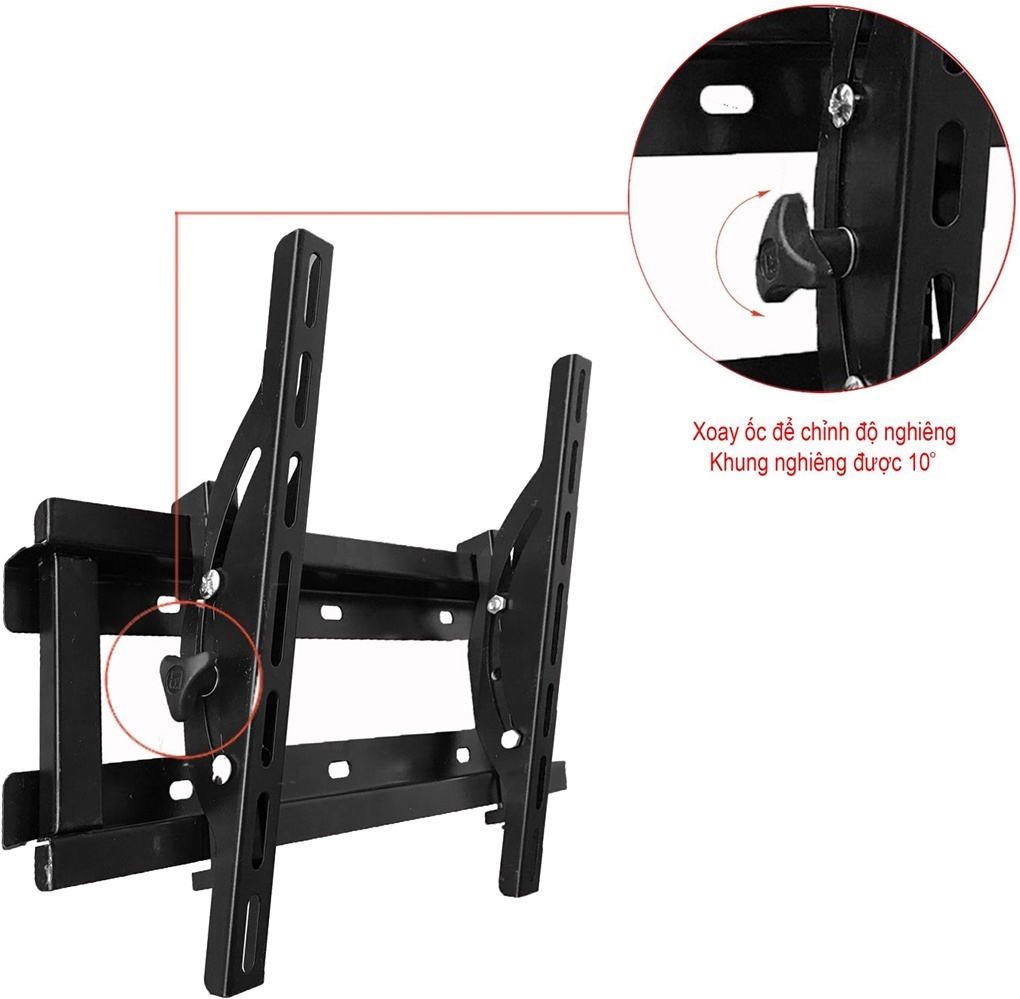 Khung treo Tivi nghiêng Cảnh Phong C43N từ 19-43 inch