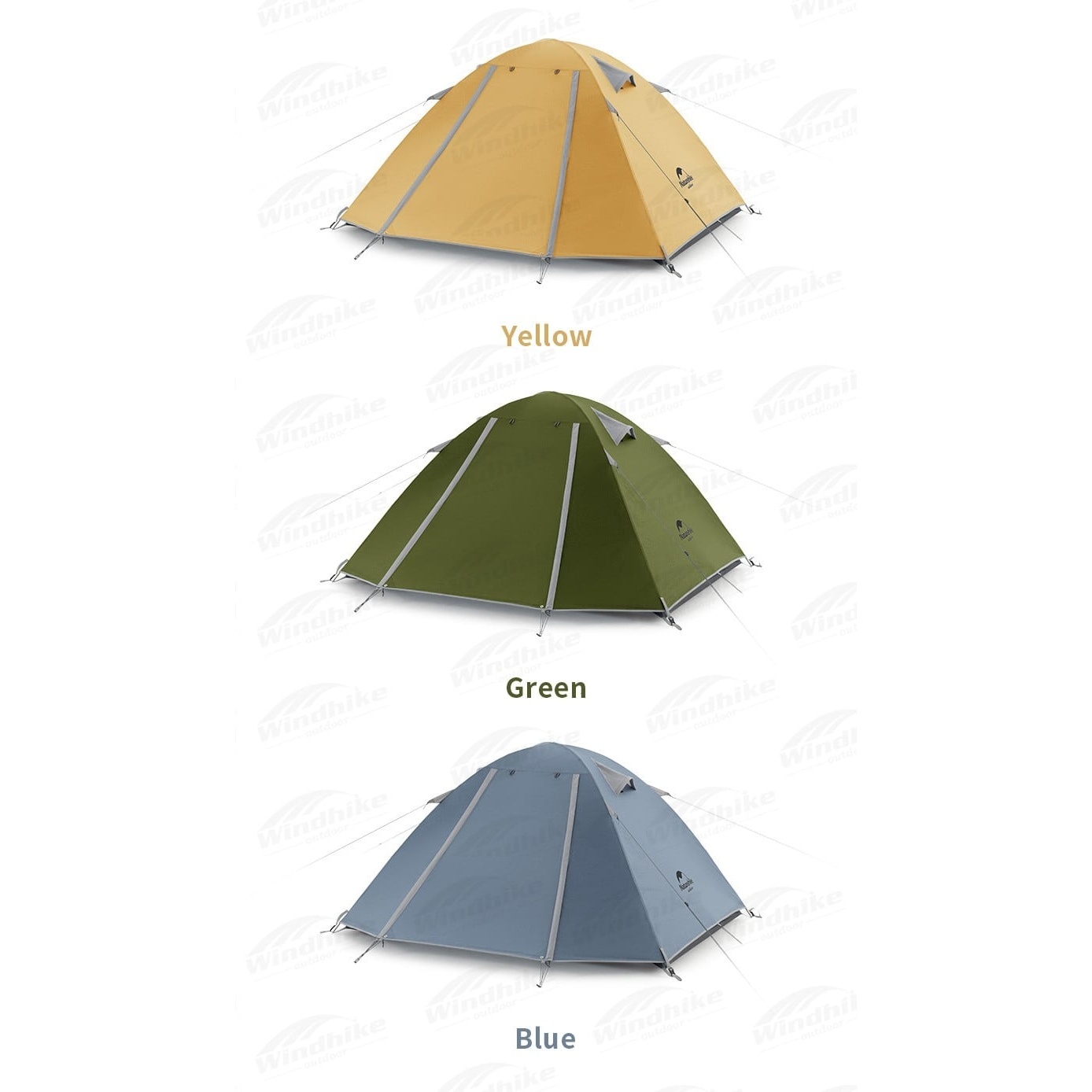 Lều chống nước Naturehike P-Series mang đi cắm trại, Trekking, leo núi