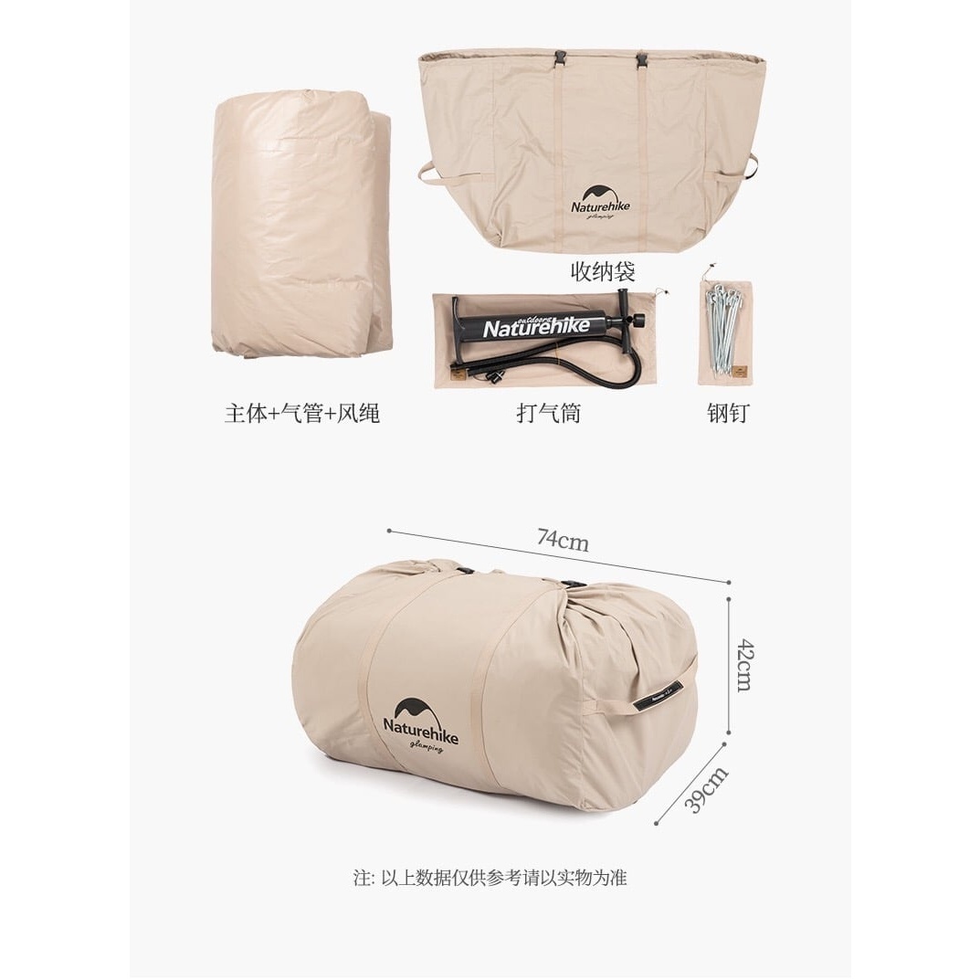 Lều Glamping phong cách Mông Cổ Naturehike NH20ZP009