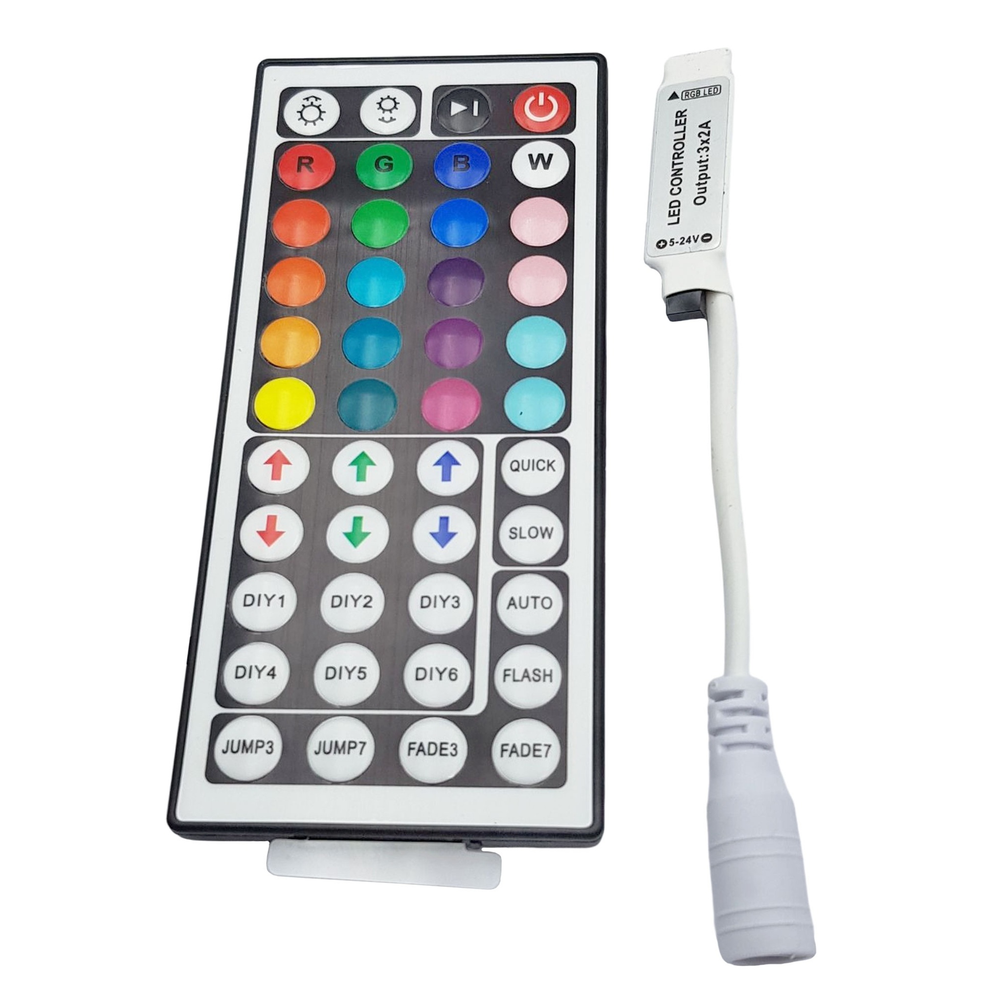 Mạch điều khiển Led RGB 5050 44 phím 5-24VDC