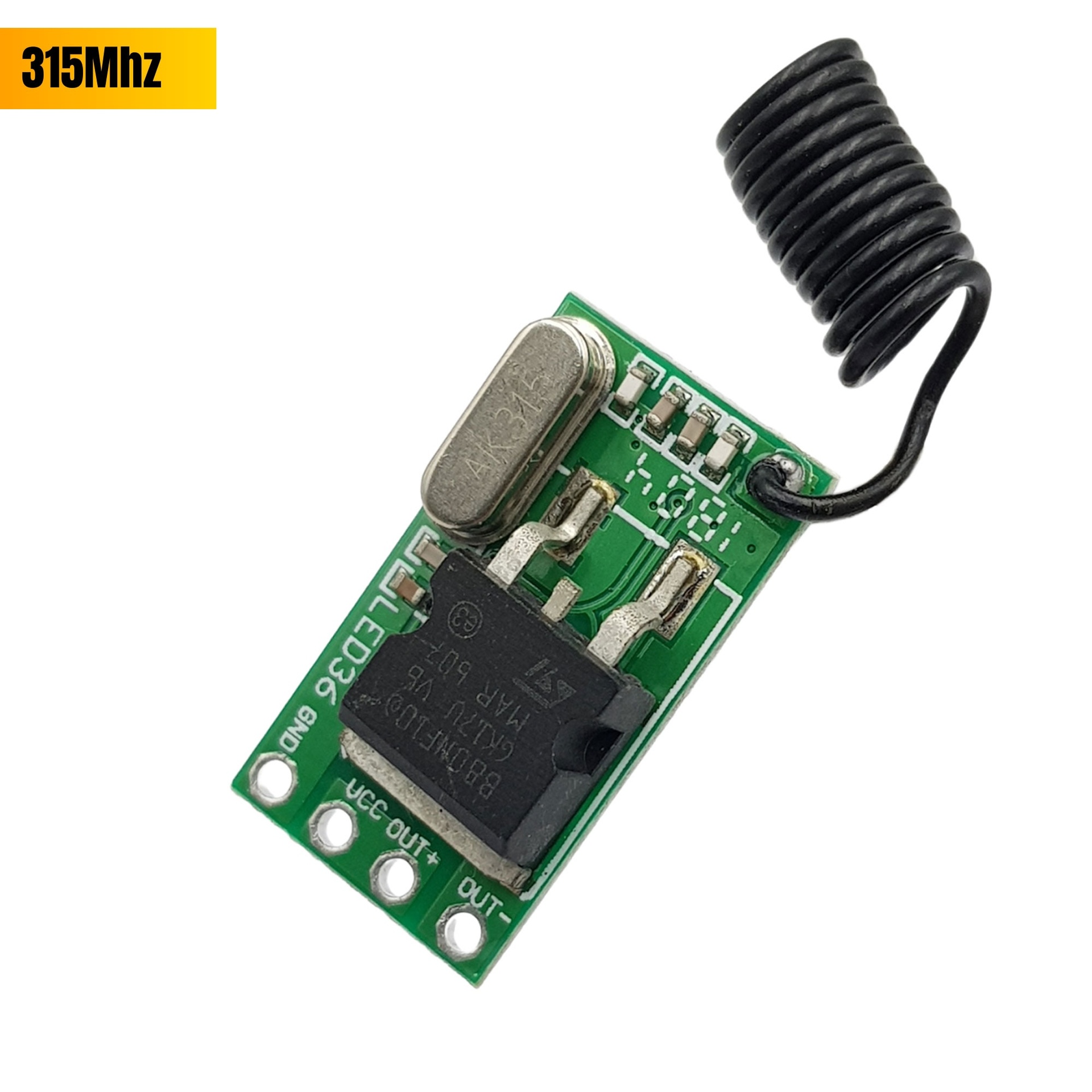 Mạch thu RF bật/tắt thiết bị 50W (7-36V) – Chưa kèm remote 315Mhz