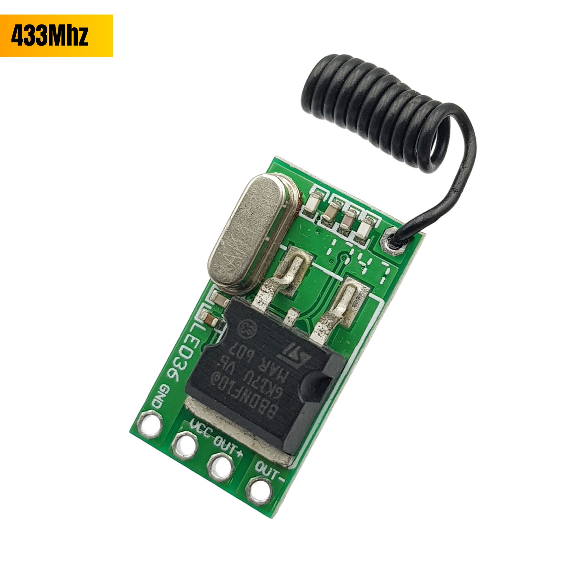 Mạch thu RF bật/tắt thiết bị 50W (7-36V) – Chưa kèm remote 315Mhz
