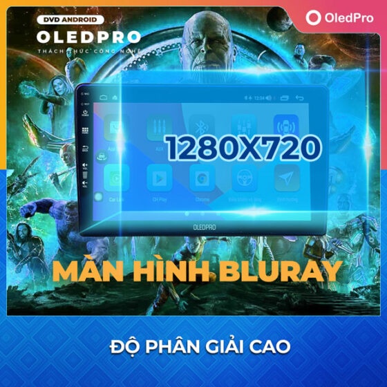 Màn Hình Android ô tô OledPro X4 New