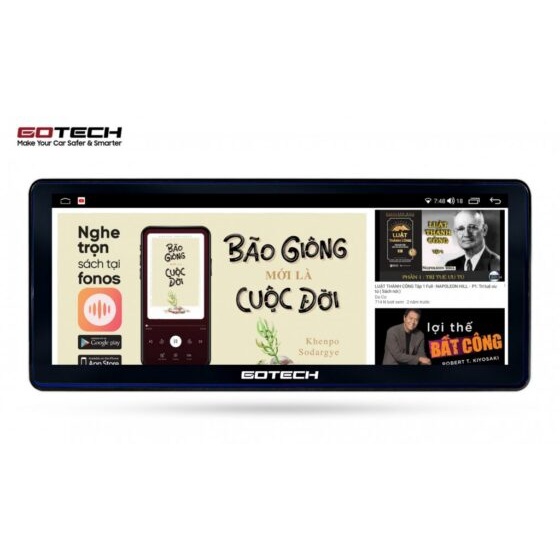 Màn hình ô tô Gotech GT Evo