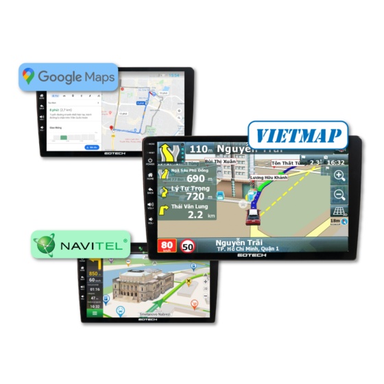 Màn hình ô tô Gotech GT10 Pro