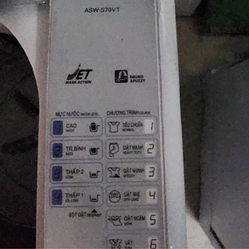 Máy giặt Aqua cũ 7 KG ASW-S70VT