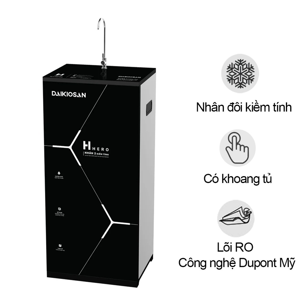 Máy Lọc Nước RO Daikiosan DN107 - Lõi RO Mỹ