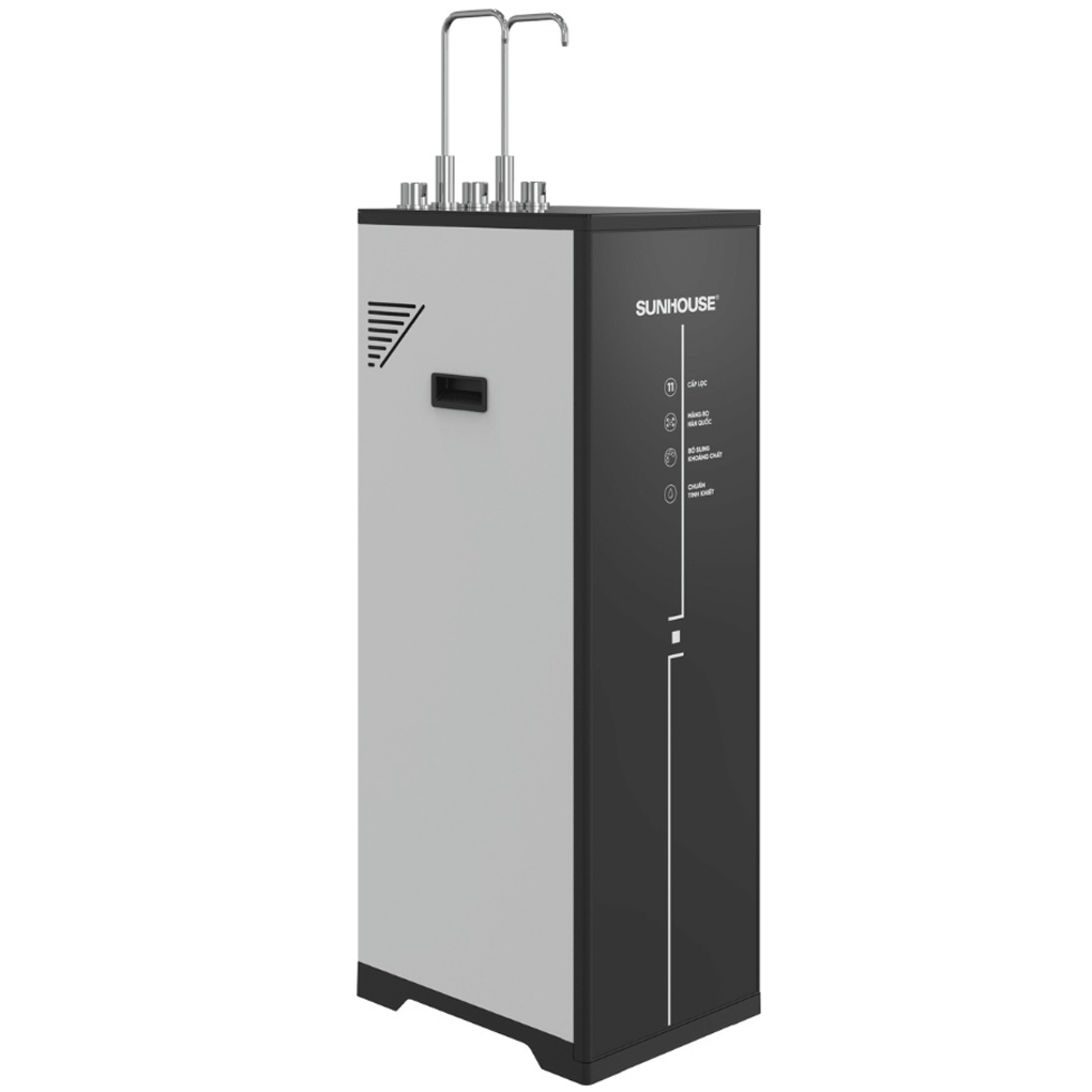 Máy Lọc Nước RO Nóng Nguội Lạnh Hydrogen Sunhouse UltraPURE 11 Lõi SHA76226L