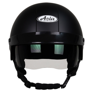 Mũ bảo hiểm 3/4 đầu Asia MT-139 Đen Mờ
