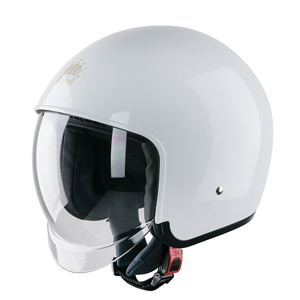 Mũ bảo hiểm 3/4 đầu Royal M139 Trắng bóng